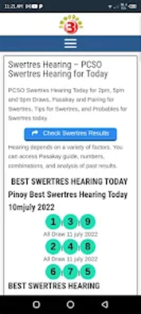 hearing pcso today